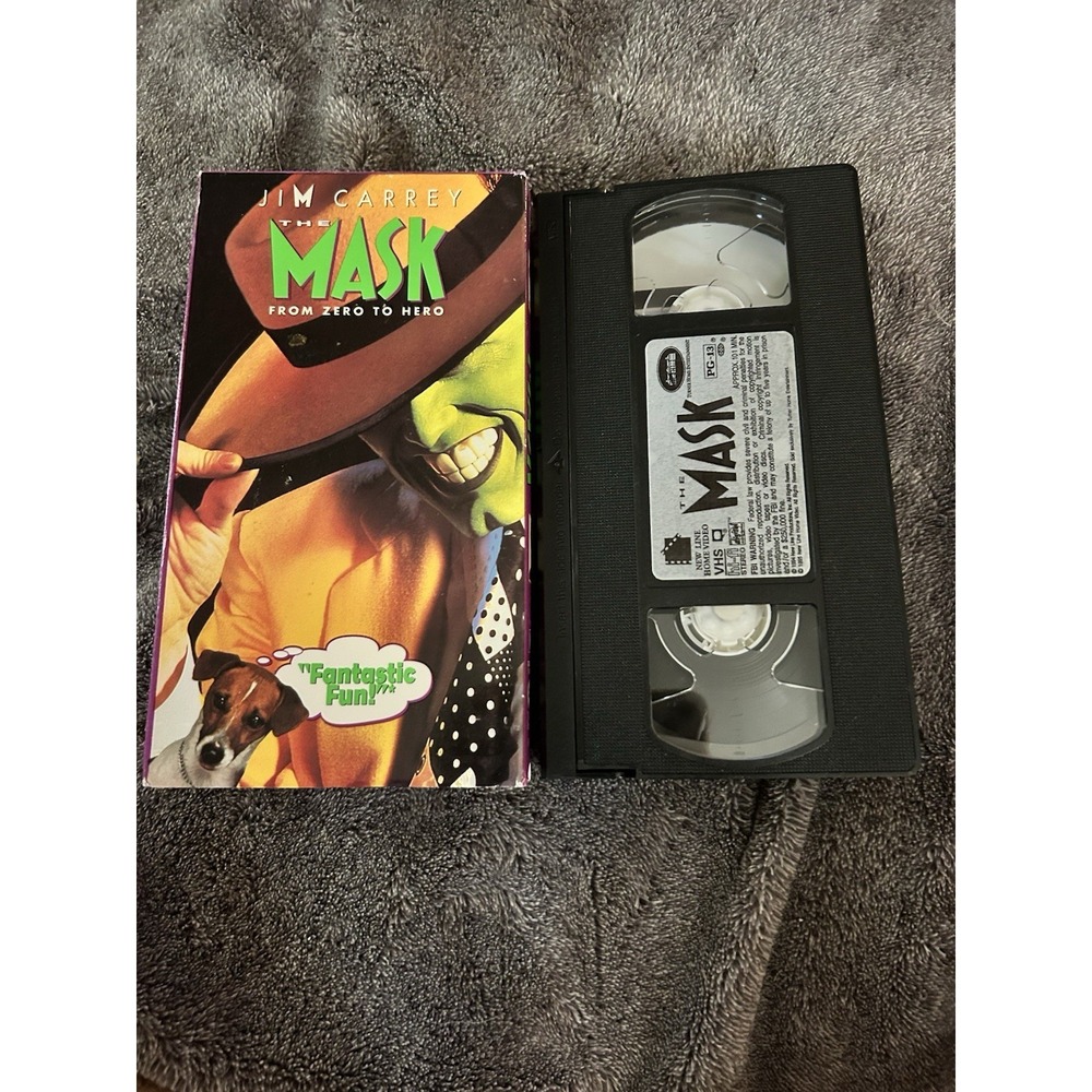 The Mask (VHS, 1995)‎ Jim Carrey